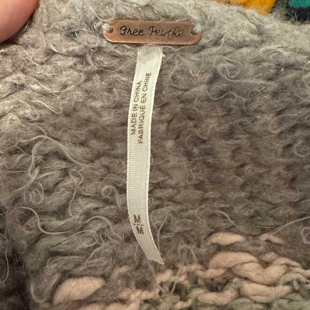 Free People Women’s Linus Striped Knit Sweater - Picture 3 of 6